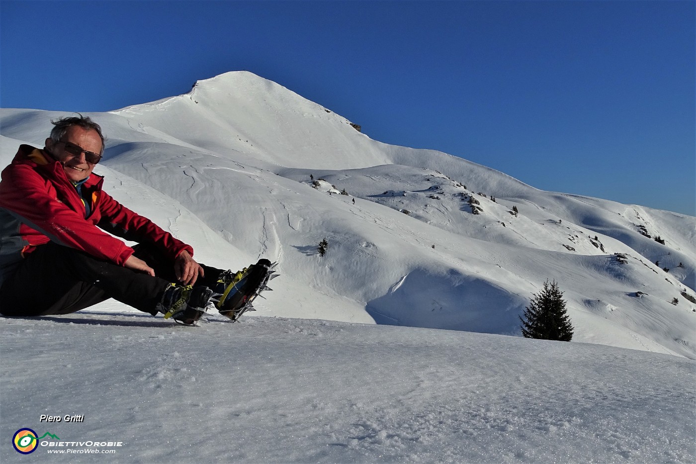 85 Splendida vista sul Sodadura ammantato di neve e di sole!.JPG